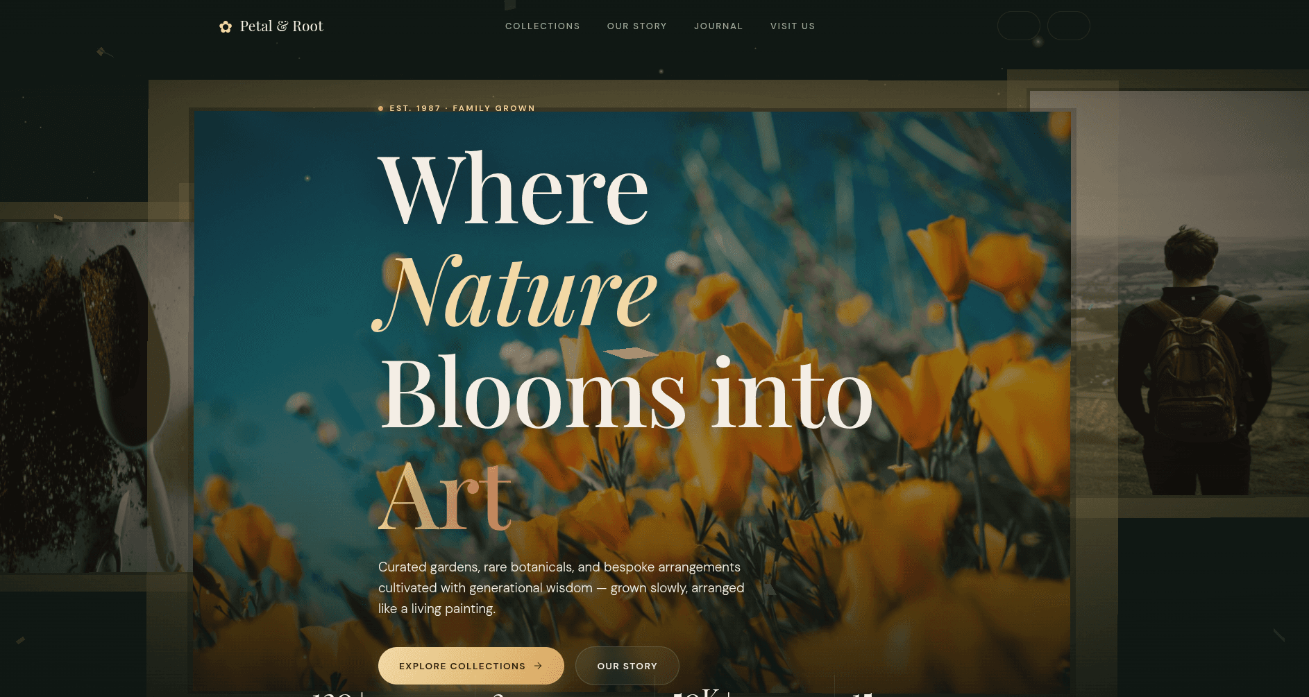 Floral Garden – 3D Living Experience