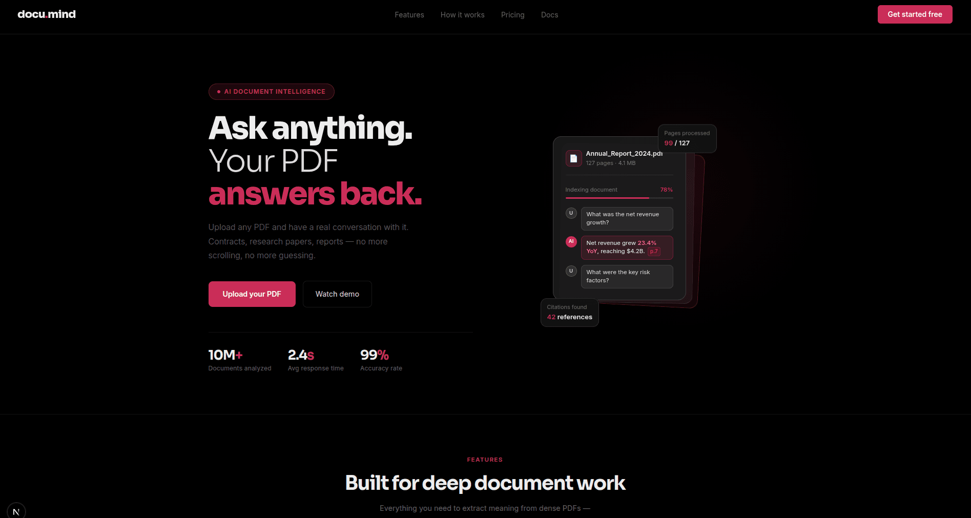 Doc Mind – Intelligent Document Q&A